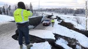 How often does an earthquake happen in alaska? 7 0 Alaska Quake Damages Roads Brings Scenes Of Chaos Cnn