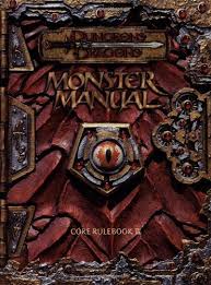 Ad D Monster Manual 3rd Edition Dungeons And Dragons Dungeons And Dragons Books Dungeons And Dragons Game