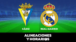 Jun 03, 2021 · el canterano finalizaba contrato el próximo año y firma por tres temporadas, hasta 2024. Alineacion Oficial Del Real Madrid Y El Cadiz Horario Y Donde Ver El Partido De Hoy De La Liga En Directo