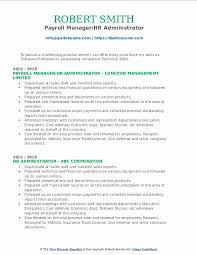Successful example resumes for hr assistant manager emphasize assets such as recruiting experience, organizational skills, effective communication, teamwork, computer operation, and the ability to follow instructions. Hr Administrator Resume Samples Qwikresume