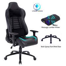 blue whale massage gaming office chair gaming office gaming chair gaming computer desk