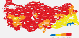Tam ekran moduna geçmek için harita üzerindeki ikonuna tıklayınız. Nevsehir Nigde Ordu Hangi Risk Grubunda Rengi Ne Nevsehir Nigde Ordu Hafta Sonu Yasak Var Mi Yasak Saat Kacla Kac Arasinda Yasak Var Haberler