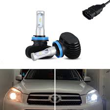 This is a video tutorial on how to replace the headlight bulb on a toyota prius between the years of 2004 to 2009. High Power 50w 8000lm H11 Led Headlight Kit Low Beam Bulbs For Toyota Rav4 3rd Gen Xa30 Nonfl 2008 Car Light Headlamp Car Headlight Bulbs Led Aliexpress