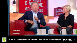 Vivement dimanche souffre depuis quelques mois d'une érosion de son audience. C A Vous Michel Drucker Explique La Fin De Vivement Dimanche Video Video Dailymotion