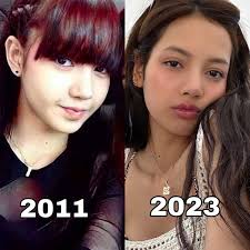 BLACKPINK LISA THEN AND NOW
