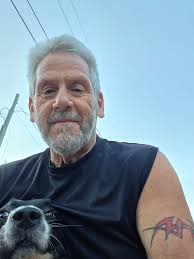 Sharon Falkner and I are walking