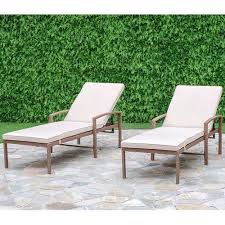 Matoury Reclining Chaise Lounge With Cushion In 2020 Lounge Chair Outdoor Outdoor Chaise Lounge Patio Rocking Chairs