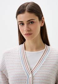 Кардиган женский Luisa Wang LWWL-205004-белый купить за 9990 руб.