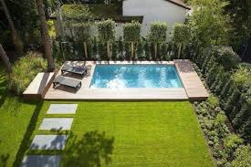 Creative Narrow Pools For The Tightest Spaces Ideas 24 Pool Landscape Design Small Backyard Pools Backyard Pool Designs