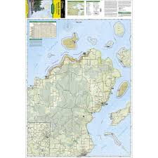 Apostle Islands National Lakeshore Trail Map 235