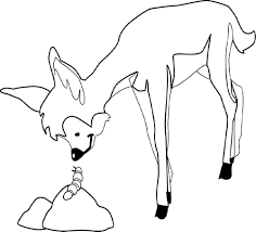 La plupart des dessins et coloriages présents sur ce site ont été créés par nous même, à l'aide d'un logiciel d'image vectoriel et notre passion. Coloriage Chevreuil 2690 Animaux Album De Coloriages