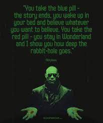 Red Or Blue Pill Matrix Quotes The Matrix Movie Matrix
