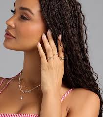 Francesca's Dana Seven Ring Set