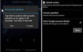 Feb 09, 2014 · with the increased popularity of android device in the market there comes the issue of users being locked out of there devices due to too many pattern attempts or forgotten password.as an android user myself it's no easy task staring down the barrel of a on screen warning that you have tried too many pattern attempts and that you should use your associated gmail account to unlock. 2020 New How To Unlock Samsung Phone After Wrong Pattern