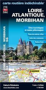 C'est l'un des 101 départements français. Loire Atlantique 44 Morbihan 56 Carte Routiere Departementale Touristique D216 Echelle 1 180 000 Avec Index Plan Du Centre Ville De Nantes Saint Nazaire Et Vannes Blay Foldex Livres Amazon Fr