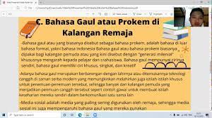 Tak hanya pada daerah atau suku, rasisme juga terjadi dikalangan remaja indonesia. Penggunaan Bahasa Indonesia Dan Bahasa Gaul Di Kalangan Remaja Youtube