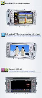 Lecteur Dvd Pour Ford Focus Avec Systeme De Navigation Gps Radio Tv Et Bluetooth Gps Navigation System Car Dvd Players Gps Navigation