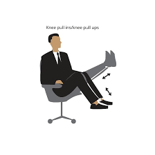 How to do knee pull ins. 22 Simple And Discreet Exercises To Do At Your Desk Managerup