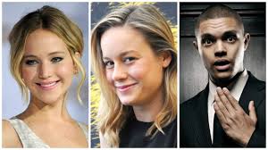 Jennifer Lawrence, Brie Larson, Trevor Noah and More React to 2016 Oscar  Nominations