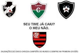 Ao vivo, como assistir, próximos jogos, resultados, escalação, gols, mercado da bola, tabelas, estatísticas e últimas notícias do vasco. O Flamengo E O Unico Clube Carioca Que Nunca Foi Rebaixado So Assim Para Os Outros Terem Um Titul Fotos De Flamengo Frases Engracadas Para Whatsapp Rebaixados