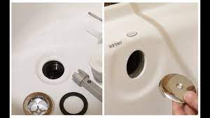 Right drain soaking the classic 400 curve 5 ft. Bathtub Drain And Overflow Connection Sliv V Vanne Youtube