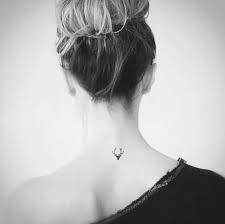 Pretty Designs 20 Cute Small Meaningful Tattoos For Women Antler Tattoos Tattoos Neck Tattoo
