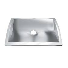 stainless steel drop in bathroom