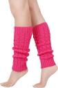 Junely Leg Warmers 80s Neon Leg Warmer Knit Legwarmers for Ballet ...