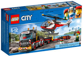 Lego City 60183 Pas Cher Le Transporteur D Helicoptere Lego City Lego Idees Lego