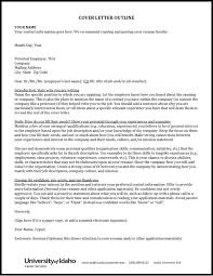Cover Letters Career Services University Of Idaho
