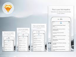 Iphone App Store Assets Sketch Freebie Download Free Resource For Sketch 3 Iphone Apps App Store App