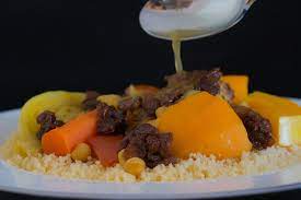 Add chopped chard and cook for about 5 minutes until it starts to wither a bit. Moroccan 7 Vegetables Couscous My Moroccan Food