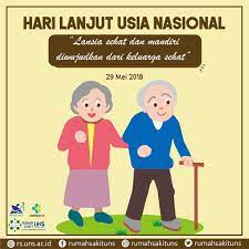 Maybe you would like to learn more about one of these? Rumah Sakit Uns A Twitter Selamat Hari Lanjut Usia Nasional 29 Mei 2018 Lansia Sehat Dan Mandiri Diwujudkan Dari Keluarga Sehat Jangan Masalahkan Usiamu Yang Menua Karena Semangatmu Tidak Pernah