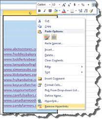 Select the cells you want to edit, break, or delete the link cells. Removing Hyperlinks In Excel