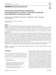 Denne delen vil ta for seg begrepene høyere ordens klasse, behavioral cusps, pivotal responses og prerekvisitter. Pdf Hair Testing For 3 Fluorofentanyl Furanylfentanyl Methoxyacetylfentanyl Carfentanil Acetylfentanyl And Fentanyl By Lc Ms Ms After Unintentional Overdose