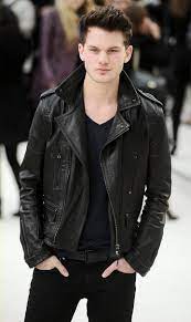 The New Duo Blue A Rock N Roll Look Found On Msurfleet Tumblr Com Via Tumblr Mens Leather Jacket Biker Black Leather Biker Jacket Mens Leather Clothing