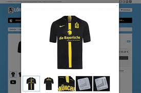 1860 münchen trikot von sascha mölders mit unterschrift. Hemd Mit Selbstbewusster Botschaft Tsv 1860 Munchen Stellt Auswartstrikot Vor