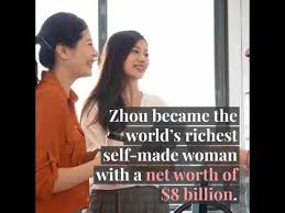 How Did Zhou QunFei Become the World's Richest Woman Billionaire? - YouTube