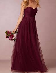 Burgundy Sweetheart Backless A Line Long Bridesmaid Dress Women Men Maroon Bridesmaid Dresses Sweetheart Bridesmaids Dresses Burgundy Bridesmaid Dresses Long