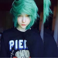 Green Hair Hair And Cute Image Short Emo Hair Emo Girl Hairstyles Short Emo Haircuts