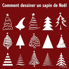 Comment dessiner un sapin de noël. Facebook