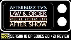 Special victims unit season 18 episodes on nbc.com. Law Order Svu Season 18 Episodes 20 21 Review After Show Afterbuzz Tv Youtube