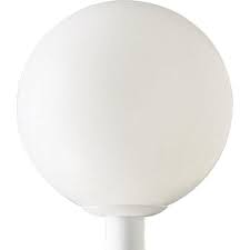 Lamppost globes.com | we provide the largest selection of lamp post globes, street lighting, lighting accessories in a wide variety of shapes, sizes and styles all made in the usa. Progress Lighting Globe Collection White 1 Light Post Lantern The Home Depot Canada