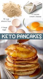 The Best 3 Ingredient Keto Pancakes Recipe Keto Recipes Easy Low Carb Breakfast Easy Low Carb Breakfast Recipes