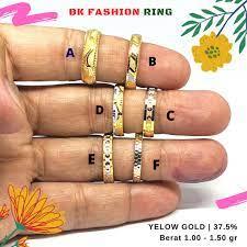 Sebelum anda mengetahui tentang harga emas, anda juga harus mengetahui tentang kadar emas dalam karat, berapa persen dan dalam bentuk kodenya. Cincin Emas Asli Bk Fashion Kadar 375 Shopee Indonesia
