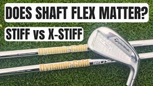 does iron shaft flex make a difference extra stiff vs stiff x100 vs s300