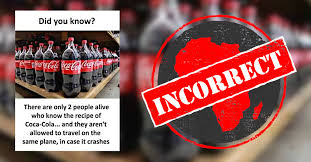And yes, he did use coca plant extract in his original formulas for the beverage. No More Than Two People Know Coca Cola S Secret Formula Africa Check