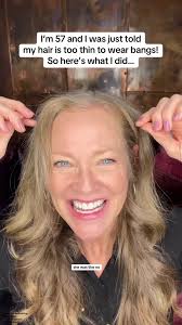 Over 50 Beauty: Clip in Bangs and Hair Extensions Makeover