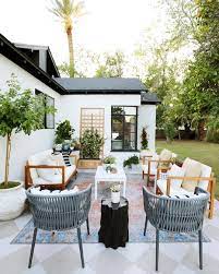 Jenny Komenda On Instagram Don T Get Me Wrong I Ll Always Love A Good Fiddle Leaf F In 2020 Modern Outdoor Seating Area Modern Outdoor Living Modern Outdoor Seating