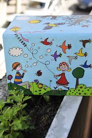 Boite Aux Lettre Qui Stoppe La Pub En Direct De La Fabrique De Crevettes Lettres Decorees Boite Aux Lettres Boite A Lettre